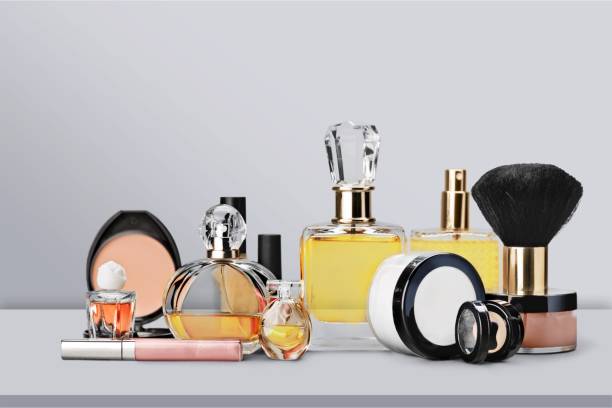 Branded perfumes and cosmetic products prepared for destruction in the UK