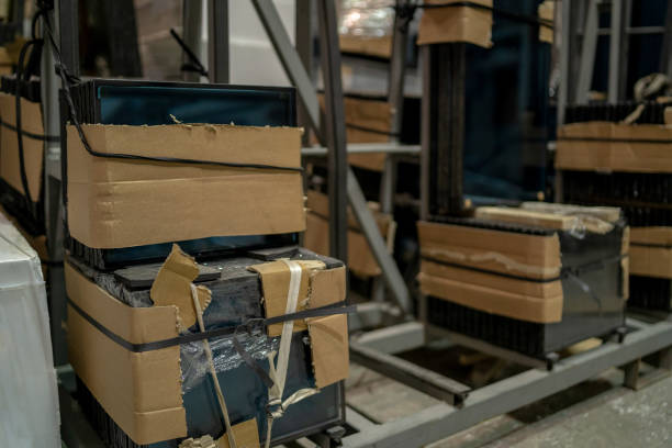 Returned products being securely destroyed through our UK disposal and shredding service