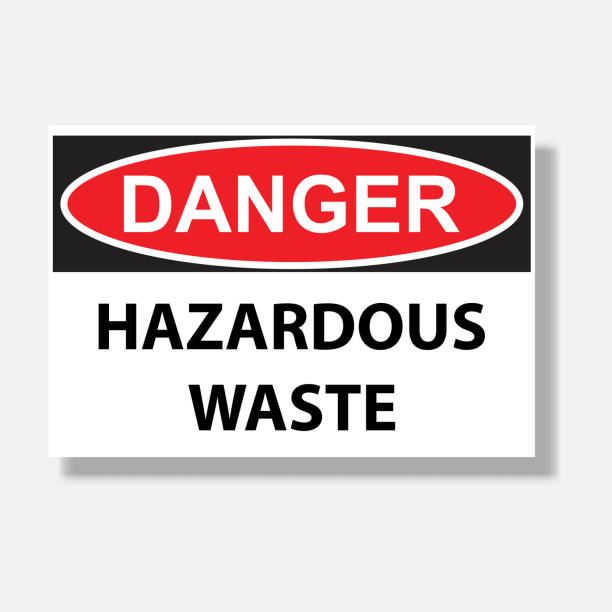 Hazardous and chemical waste being collected with paperwork for compliant UK disposal